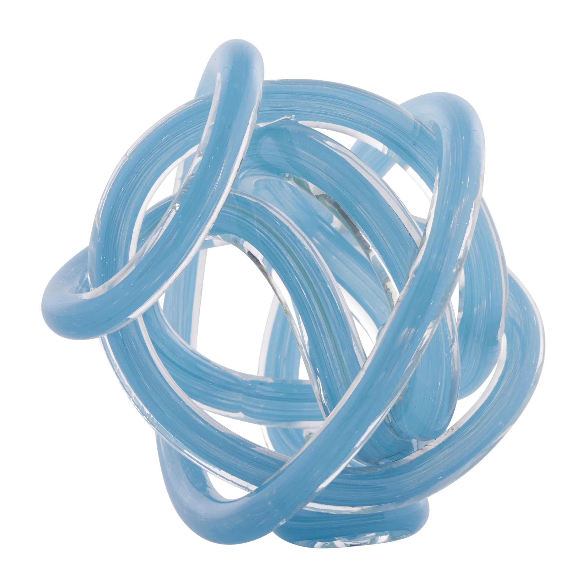 Domille dekoration Ø10,5 cm, Blue/Clear Lene Bjerre