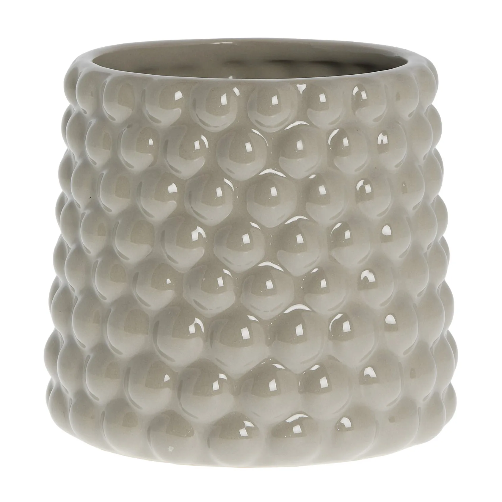 Dotsie krukke Ø14 cm, Grey Lene Bjerre