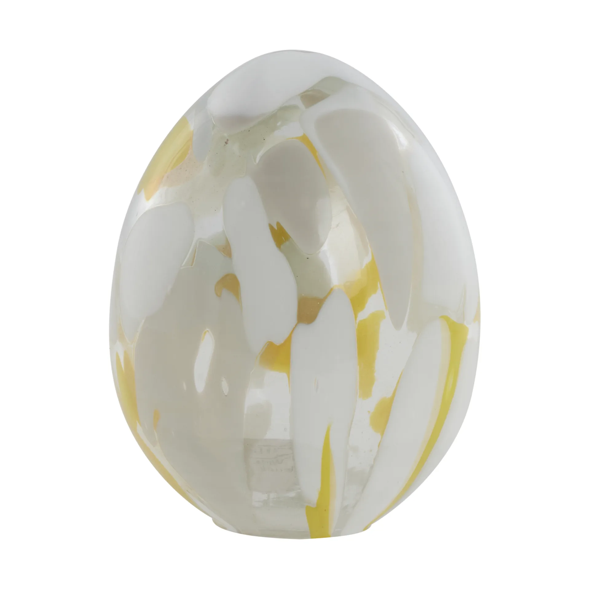 Murina pynteæg 15 cm, White-mellow Lene Bjerre