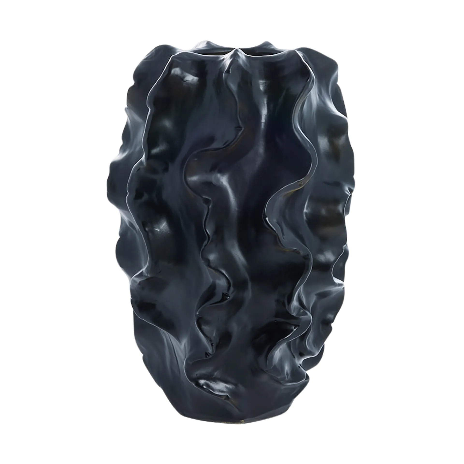 Sannia vase 37,5 cm, Black Lene Bjerre