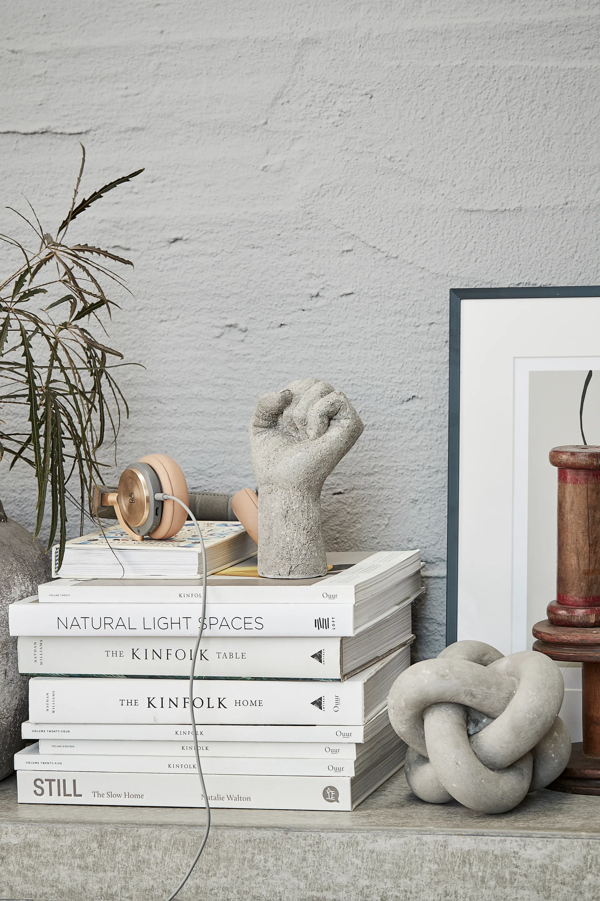 Serafina dekoration "knude" 13 cm, Grey Lene Bjerre