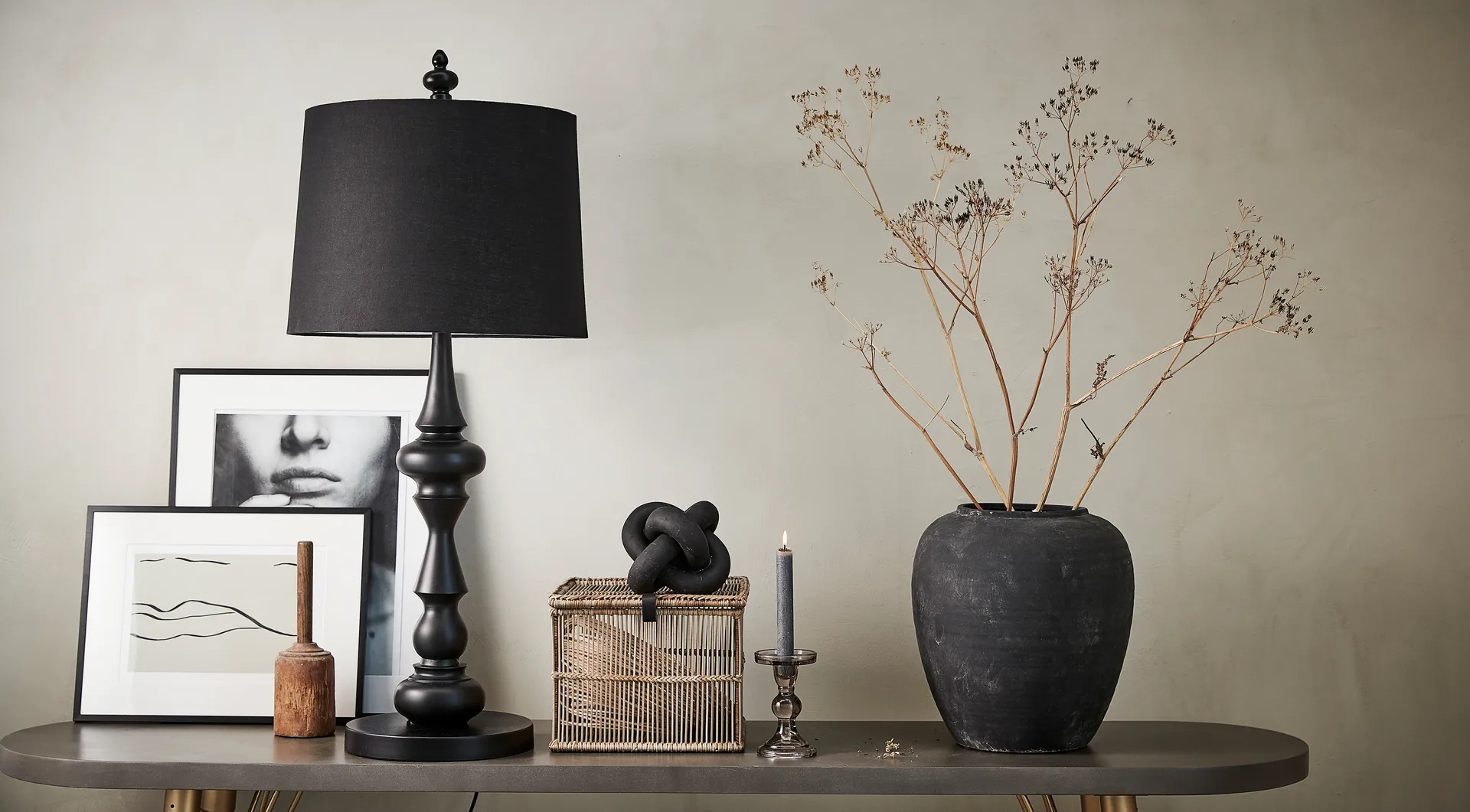 Sivelle lysestage 13,5 cm, Bark Lene Bjerre