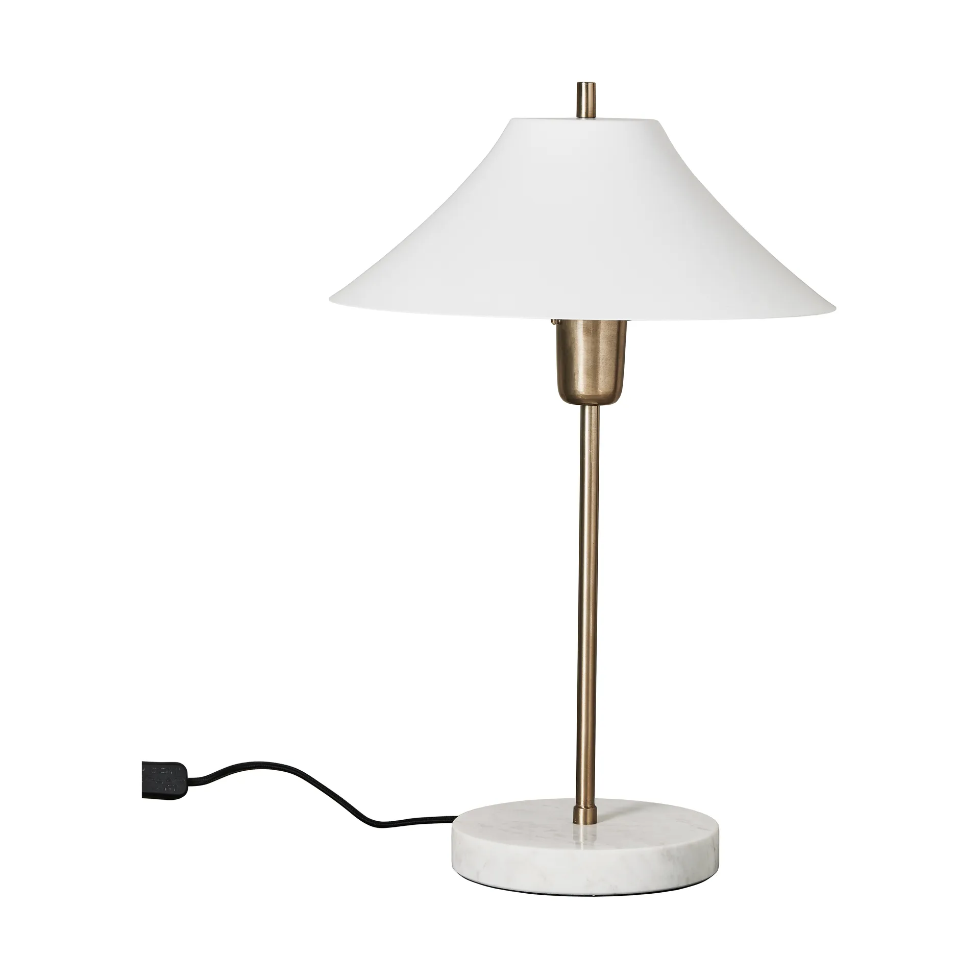 Sofia bordlampe 52 cm, White-Light guld Lene Bjerre