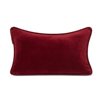 Christmas Organic Cotton Velvet pude 30x50 cm - Red - Lexington