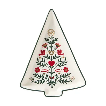 Christmas Tree serveringsfad - Multi, 15,2x11x1,6 cm - Lexington
