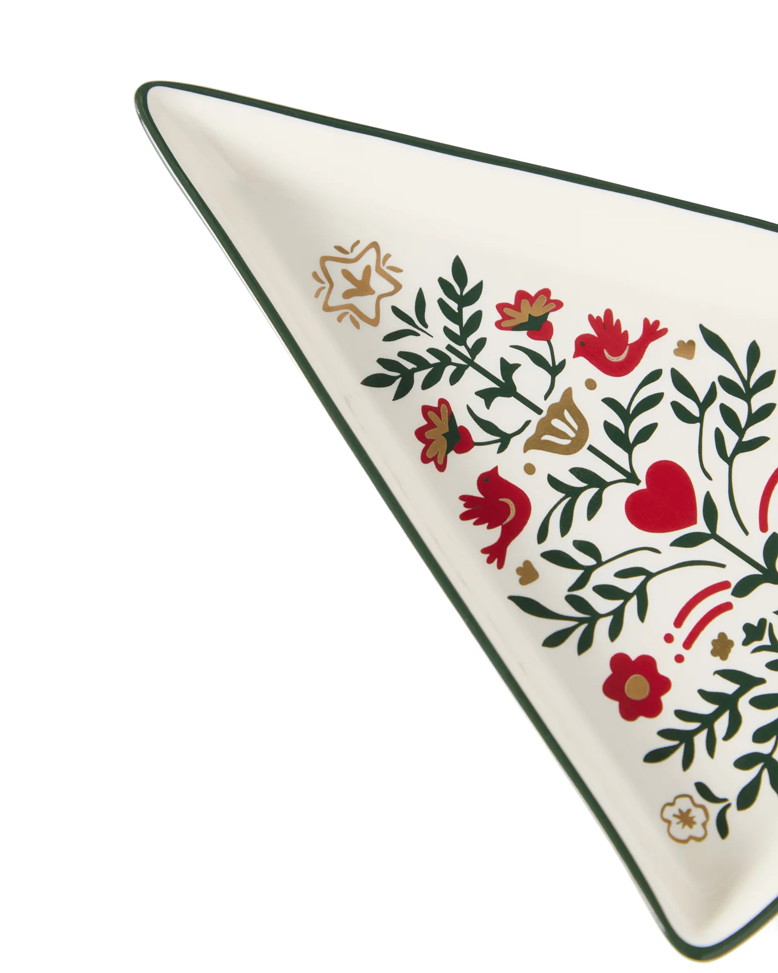 Christmas Tree serveringsfad, Multi, 15,2x11x1,6 cm Lexington