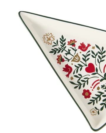 Christmas Tree serveringsfad - Multi, 15,2x11x1,6 cm - Lexington