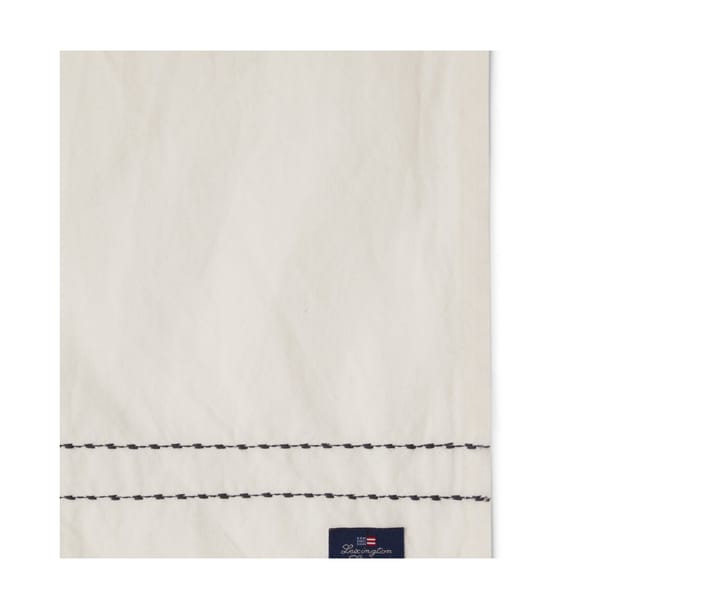 Cotton Linen stofserviet stitches 50x50 cm, Offwhite Lexington