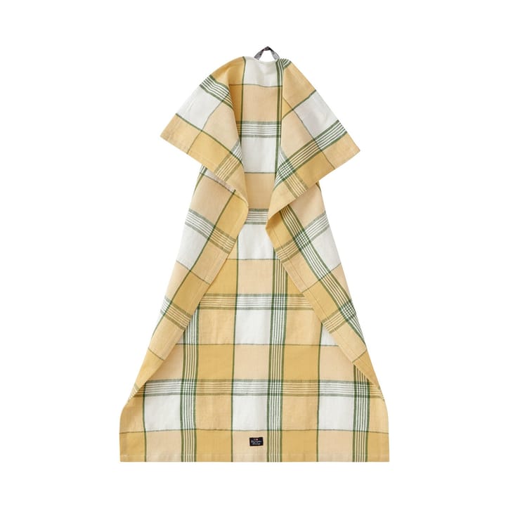 Easter Linen/Cotton viskestykke 50x70 cm, Yellow-green Lexington