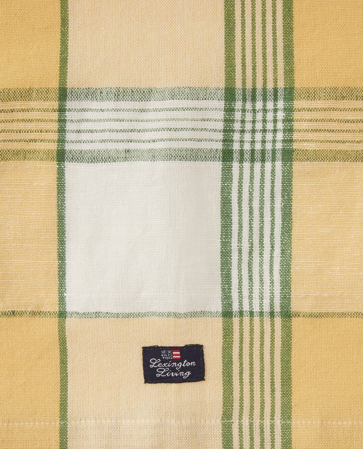 Easter Linen/Cotton viskestykke 50x70 cm, Yellow-green Lexington