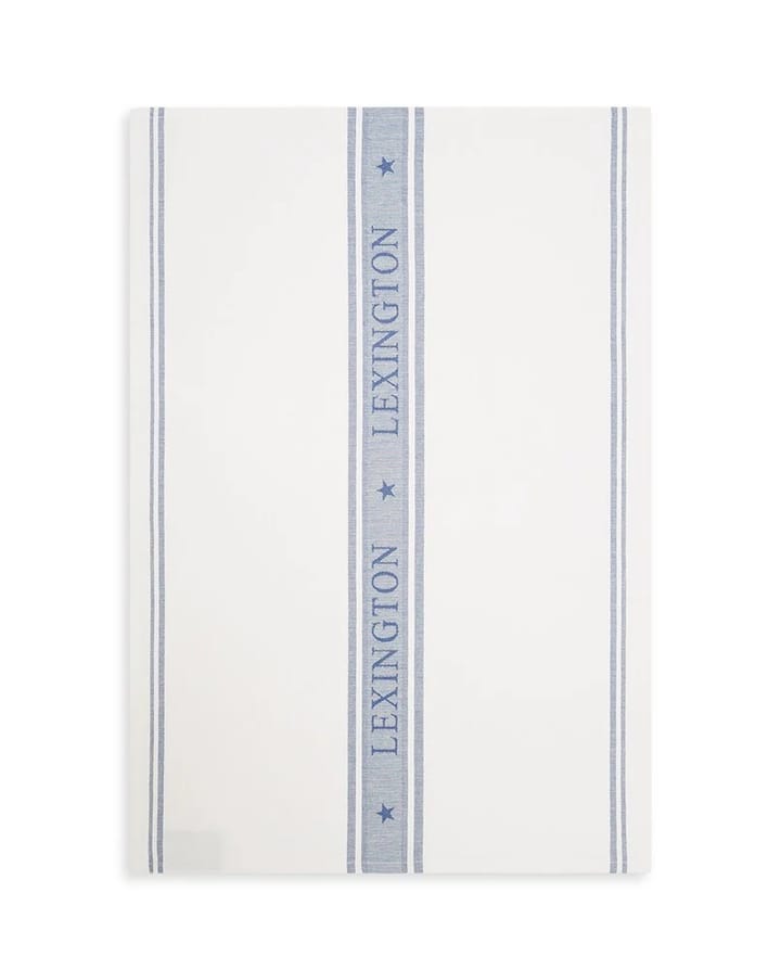 Icons Jacquard Star køkkenhåndklæde 50x70 cm - Blå - Lexington