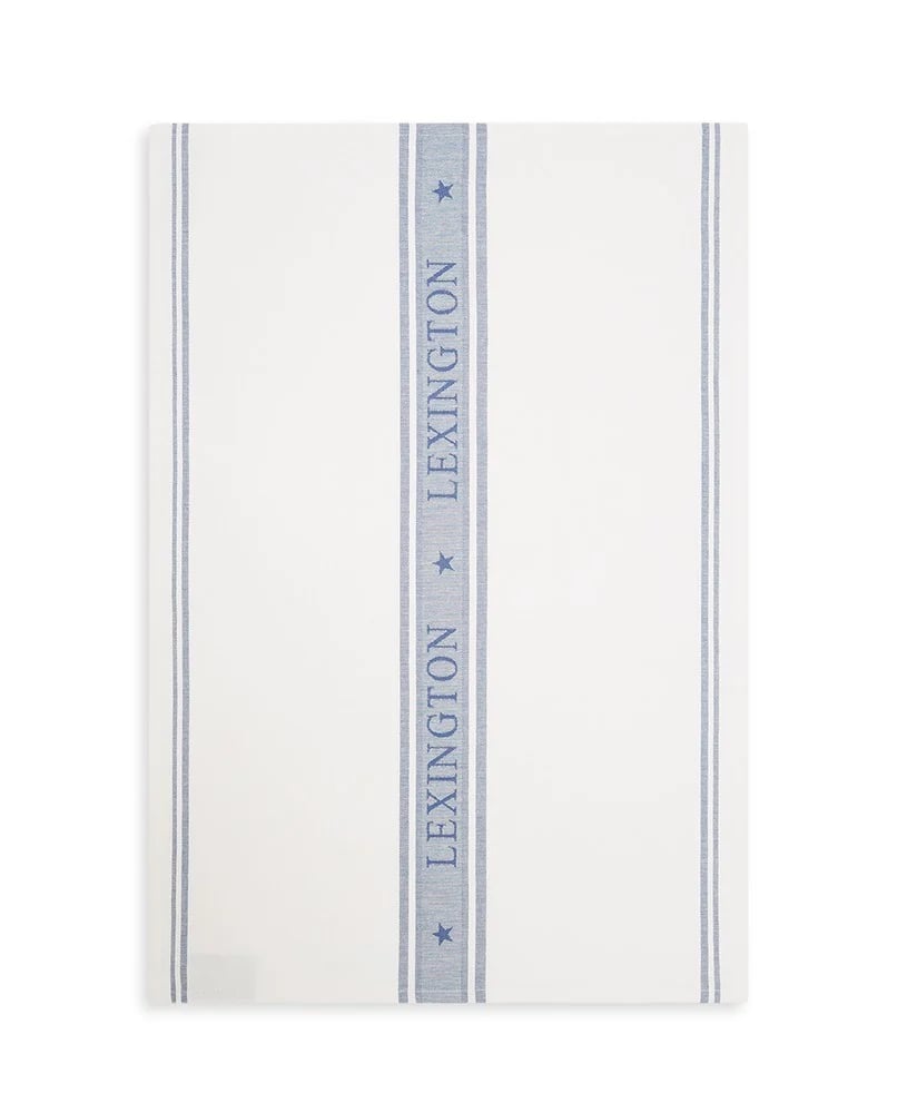 Lexington Icons Jacquard Star køkkenhåndklæde 50×70 cm Blå