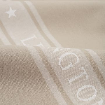 Icons Star viskestykke 50x70 cm - Beige/White - Lexington