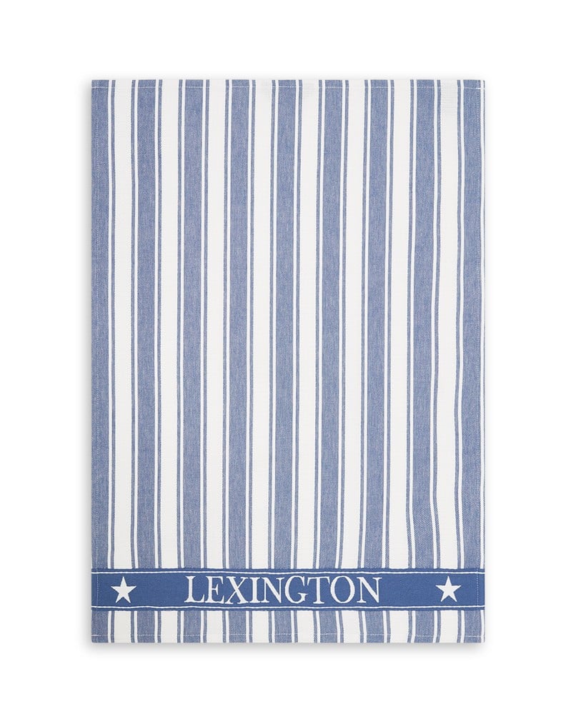 Lexington Icons Twill Waffle køkkenhåndklæde 50×70 cm Blå