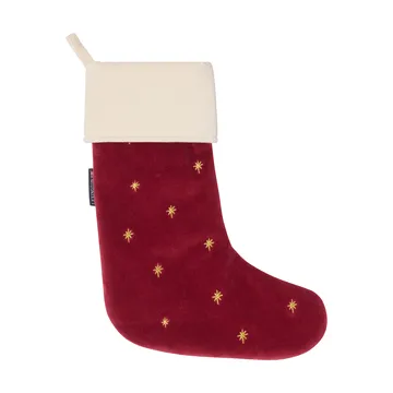Lexington velvet julestrømpe - Red, 45 cm - Lexington