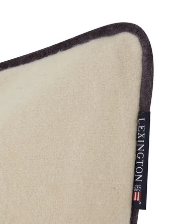 Merry Christmas Wool Mix pudebetræk 50x50 cm - White/Green/Beige - Lexington