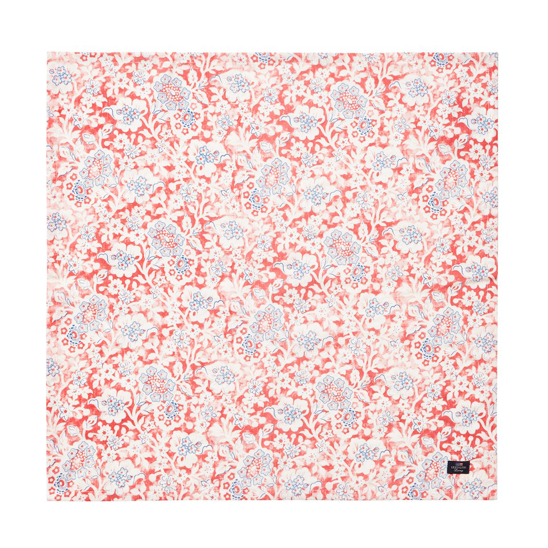 Lexington Printed Flowers Recycled Cotton stofserviet 50×50 cm Koral