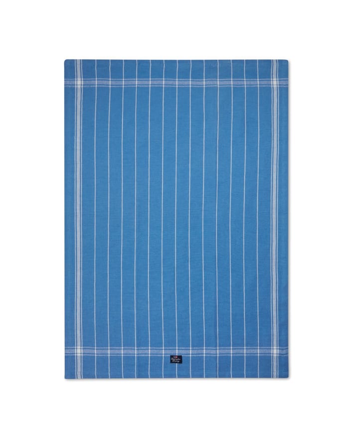 Stribet køkkenhåndklæde 50x70 cm - Blå-hvid - Lexington