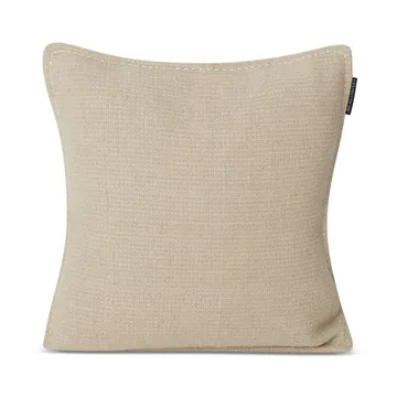 Structured Wool Cotton mix pudebetræk 50x50 cm - Offwhite - Lexington