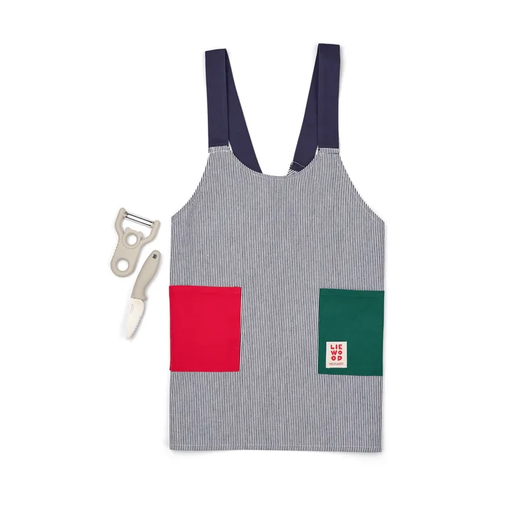 Arda Little Chef madlavningssæt - Classic Navy Multi Mix - Liewood