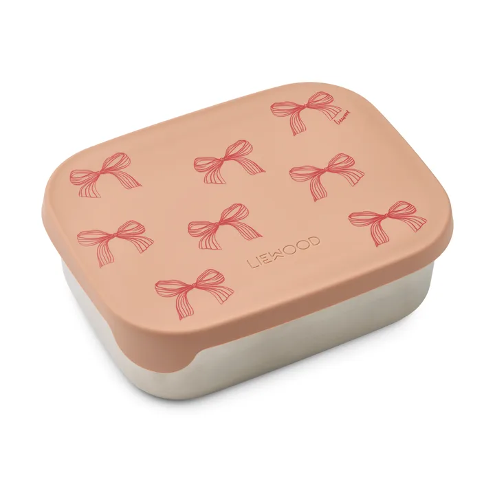 Arthur madkasse 13,5x17 cm - Bows-Pale tuscany - Liewood