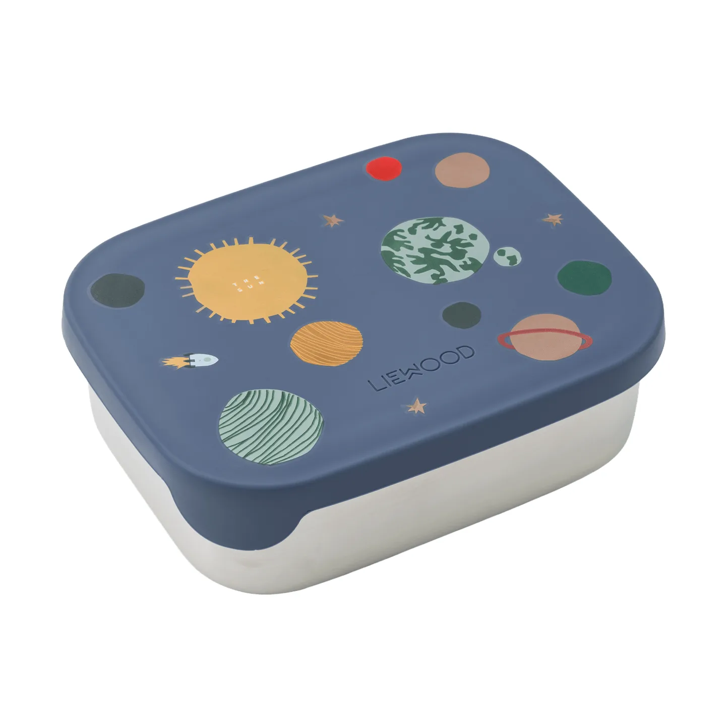 Arthur madkasse 13,5x17 cm, Universe-Classic navy Liewood