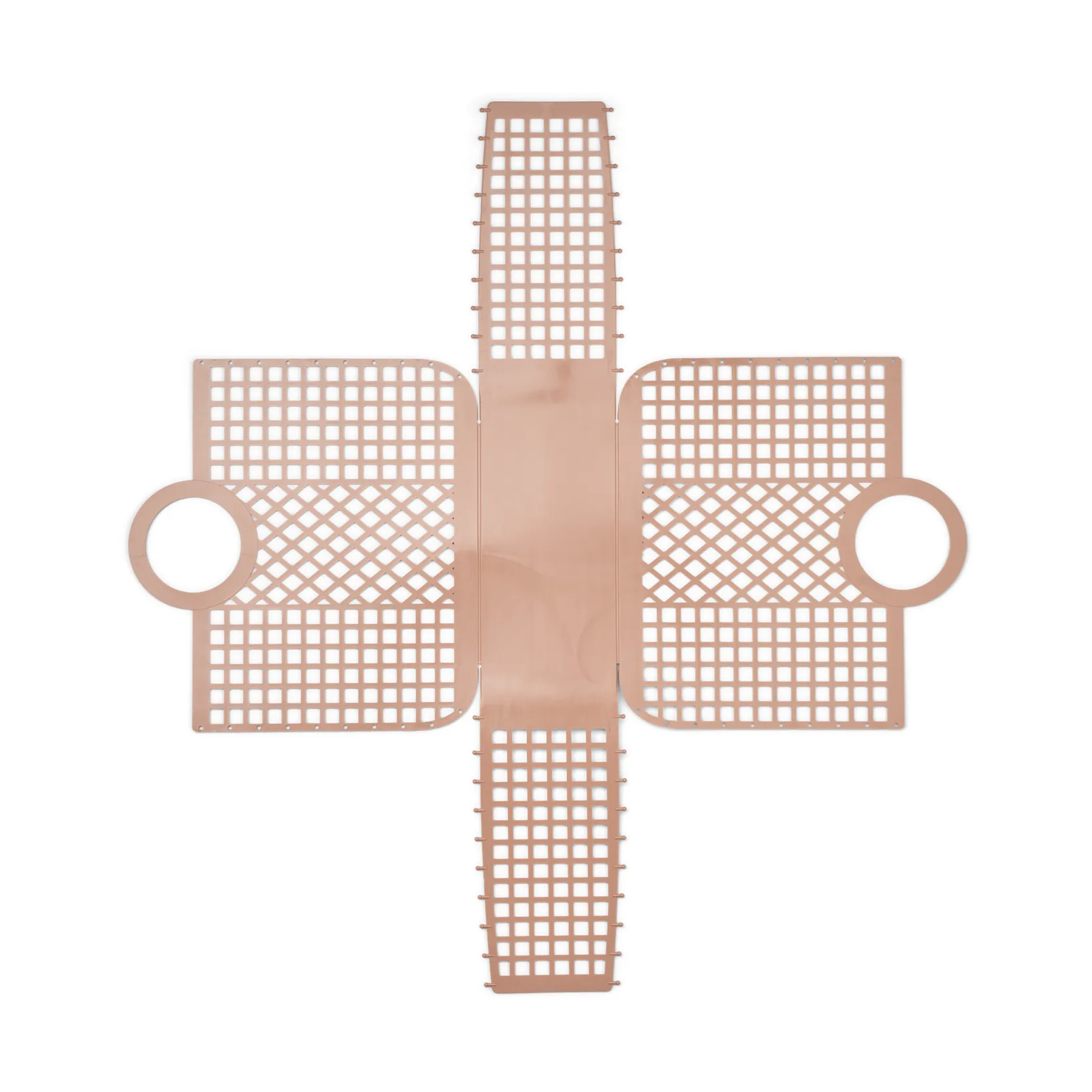 Bloom opbevaringskurv, Rose Liewood