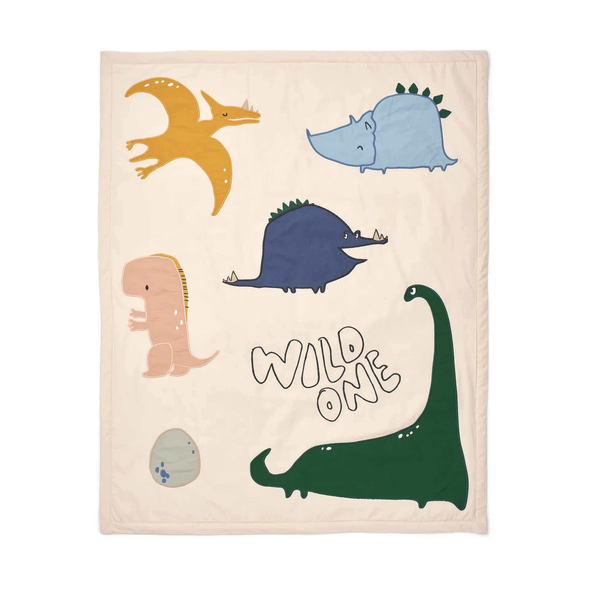 Bob plaid, Dino roar-Sandy, 80x100 cm Liewood
