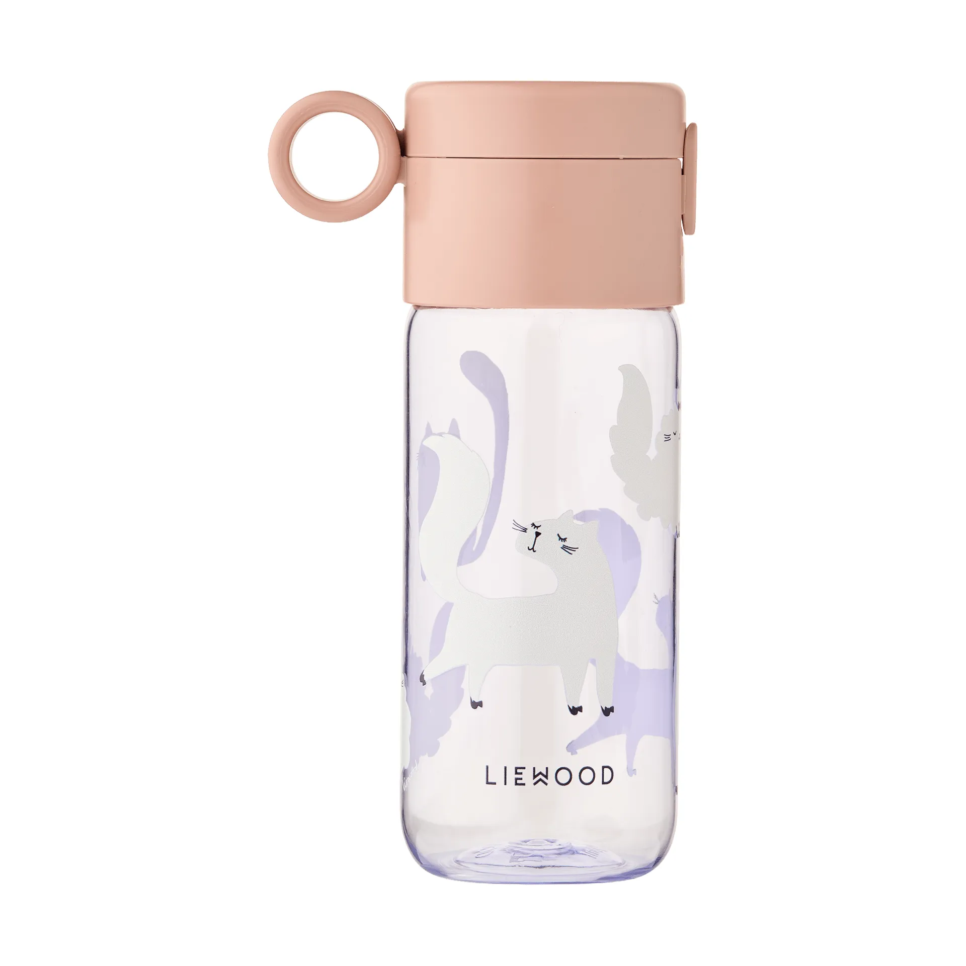 Clemence vandflaske 35 cl, Cat-Warm lilac Liewood