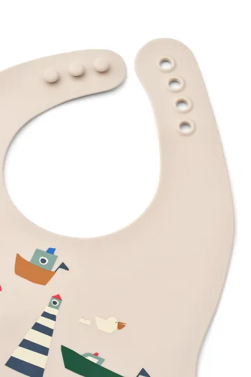 Ember printet hagesmæk 2 dele - Sailing-sandy - Liewood