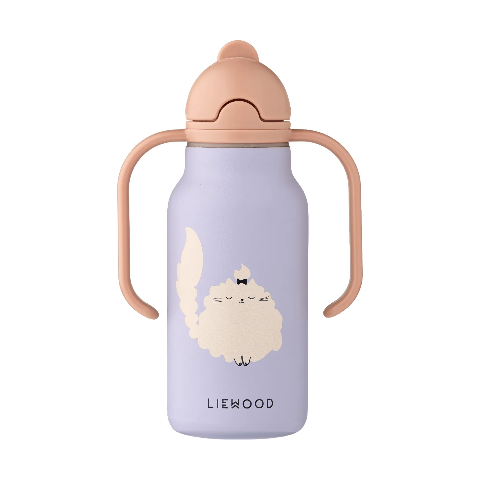 Kimmie vandflaske 25 cl, Cat-Warm lilac Liewood