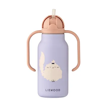 Kimmie vandflaske 25 cl - Cat-Warm lilac - Liewood