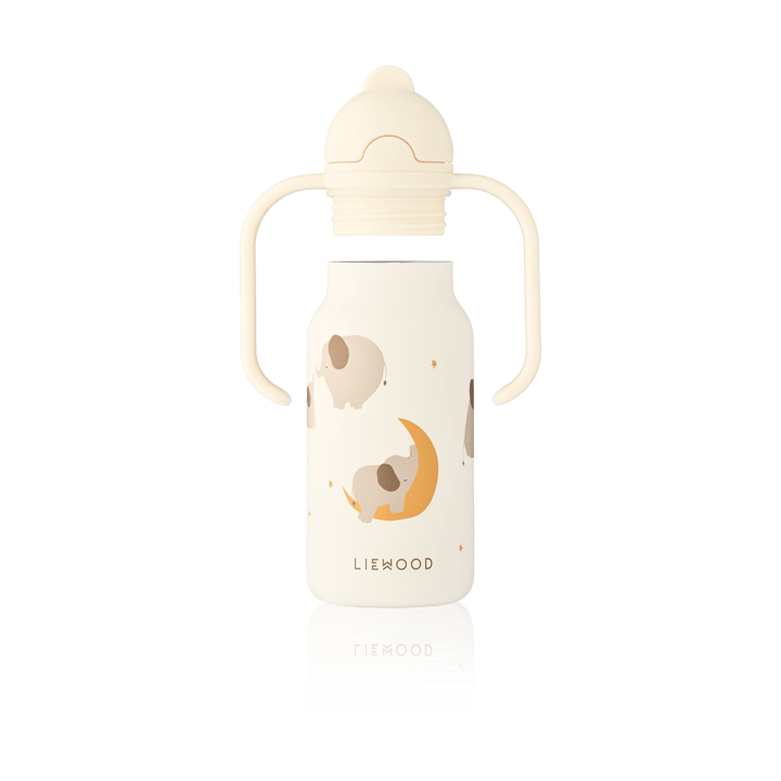 Kimmie vandflaske 25 cl, Elephant-Creme de la creme Liewood