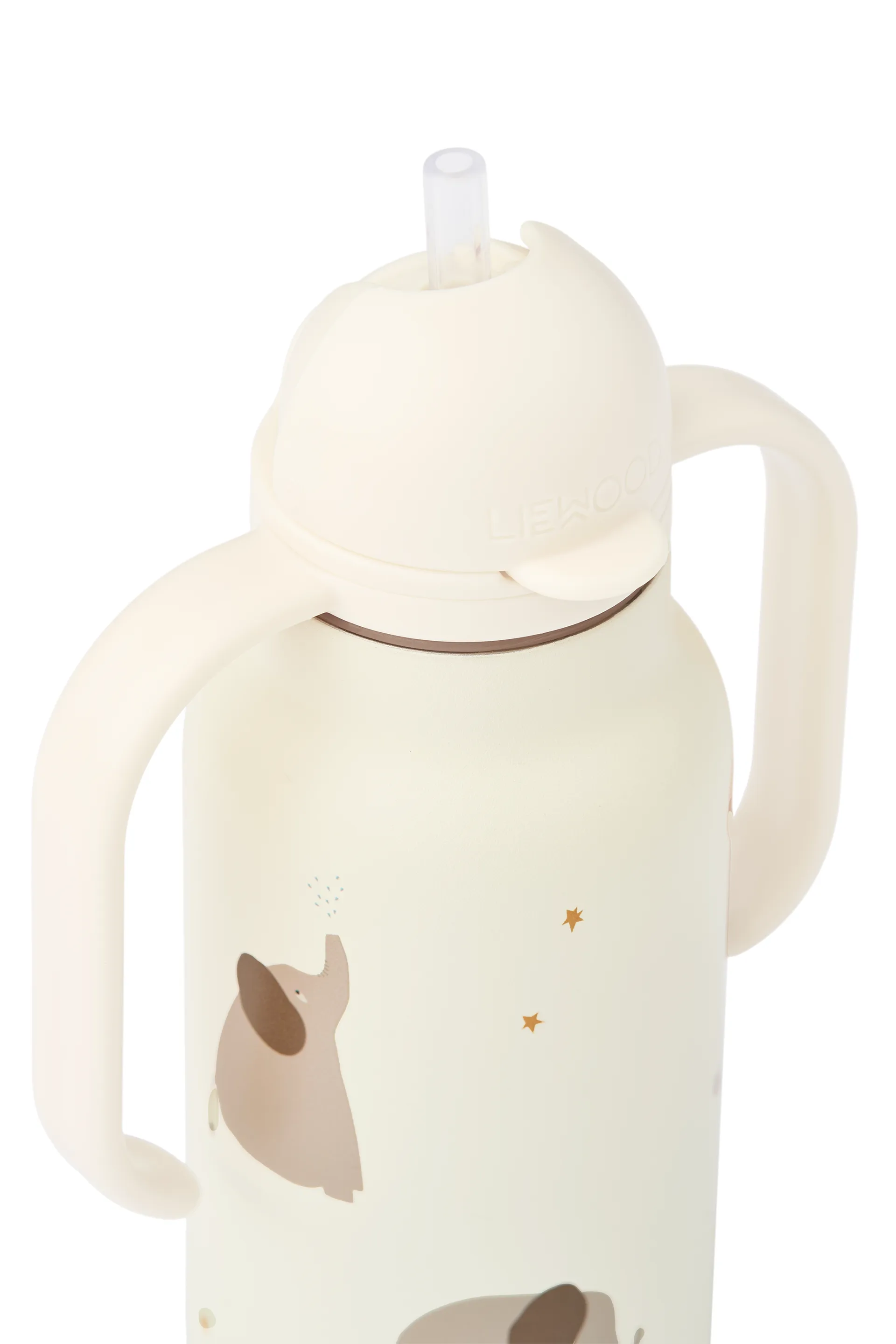 Kimmie vandflaske 25 cl, Elephant-Creme de la creme Liewood
