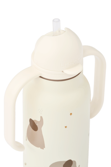 Kimmie vandflaske 25 cl - Elephant-Creme de la creme - Liewood