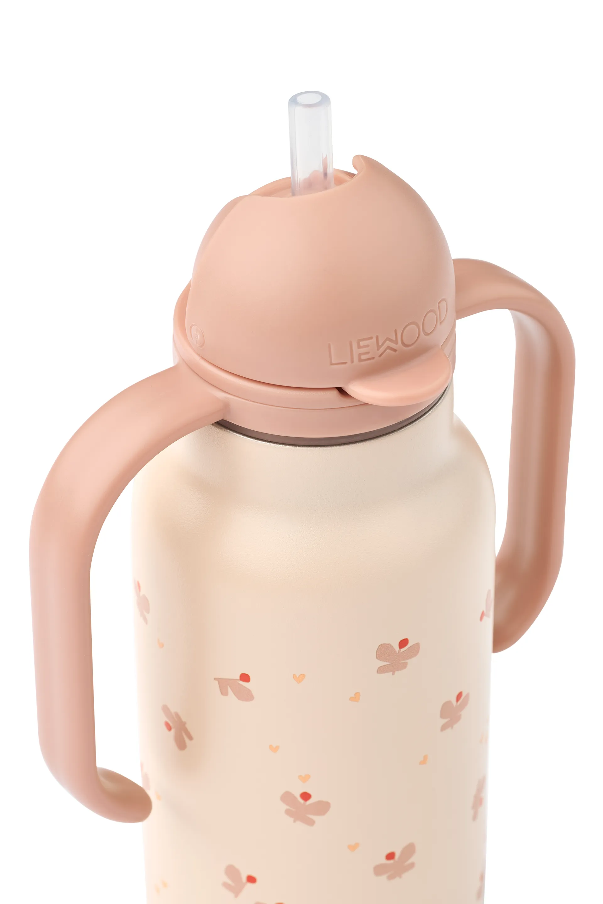 Kimmie vandflaske 25 cl, Mini Butterfly-apple blossom Liewood