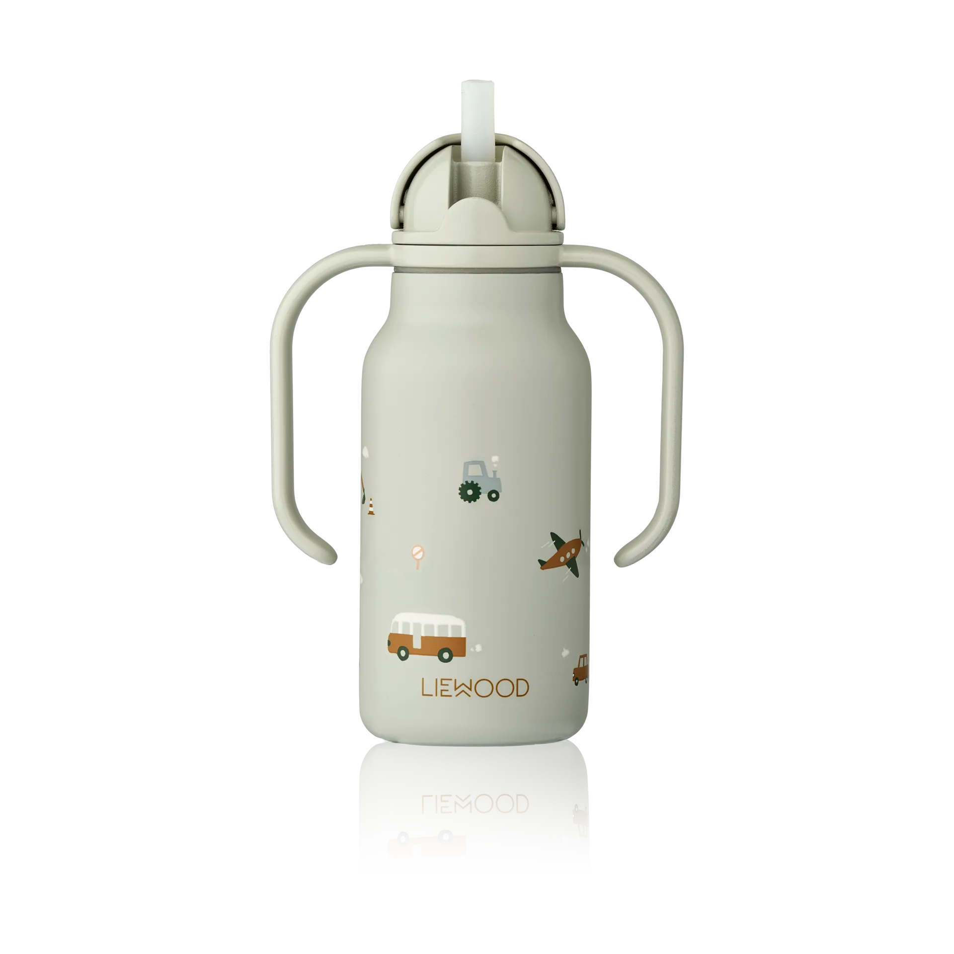 Kimmie vandflaske 25 cl, Vehicles-Dove blue Liewood
