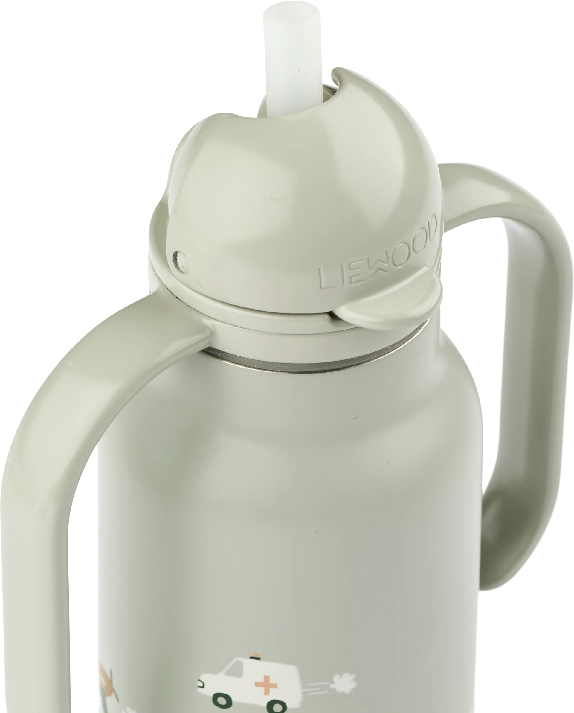 Kimmie vandflaske 25 cl, Vehicles-Dove blue Liewood