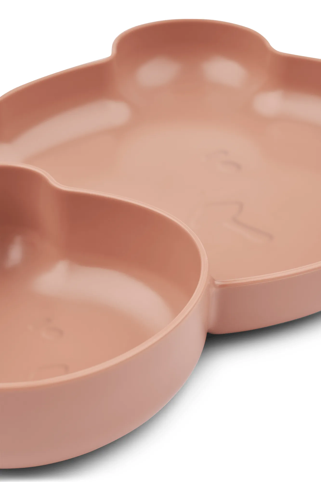 Magus Bear Divider tallerken 2 dele, Pale tuscany Liewood