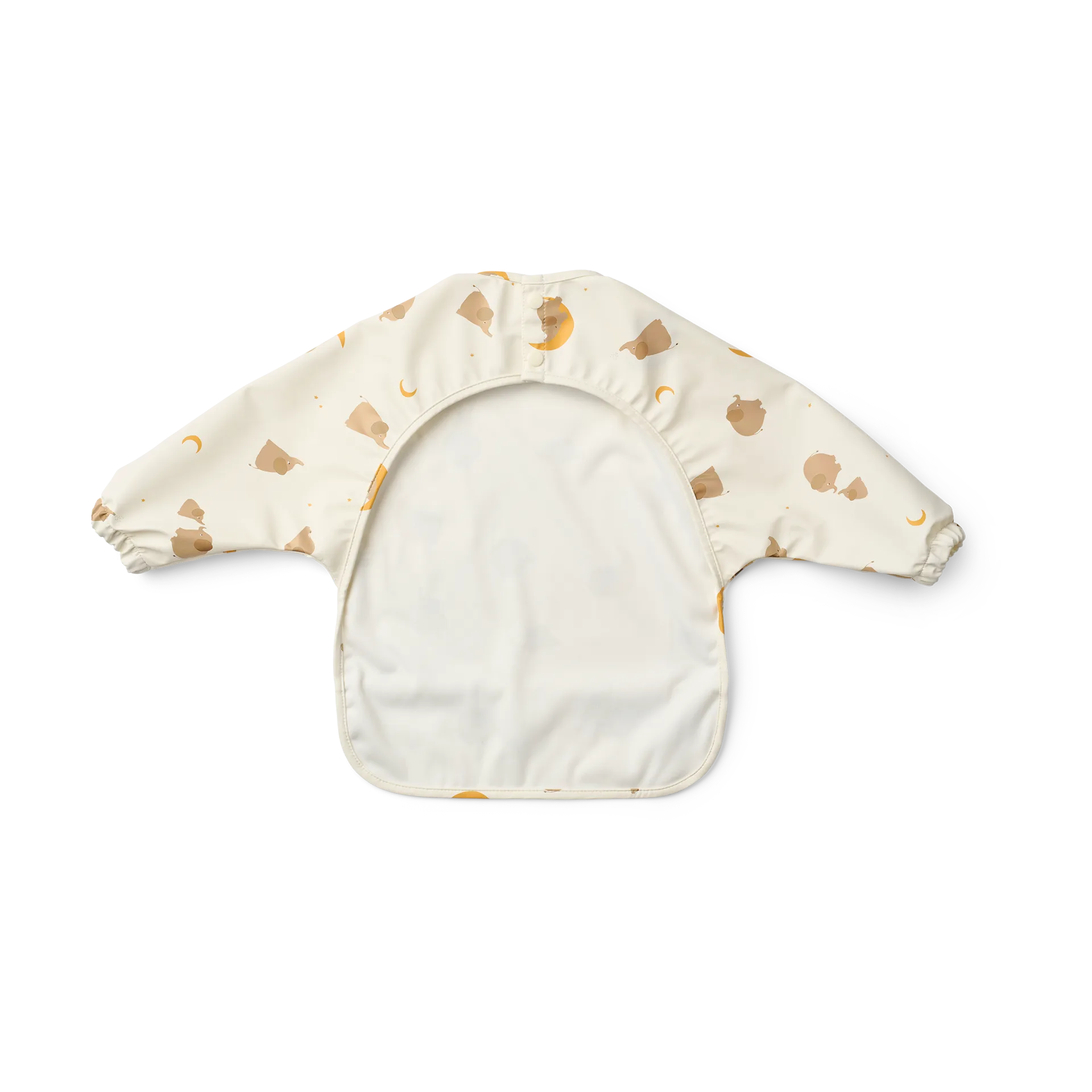 Merle hagesmæk med ærme, Elephant-Creme de la creme Liewood