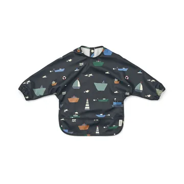 Merle hagesmæk med ærme - Sailing-classic navy - Liewood