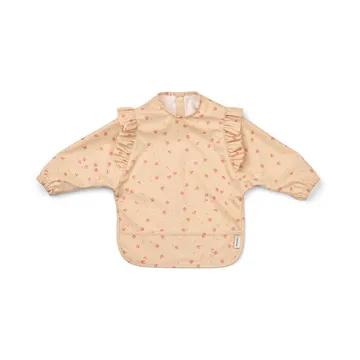 Merle ruffle hagesmæk med ærme - Mini Butterfly-apple blossom - Liewood