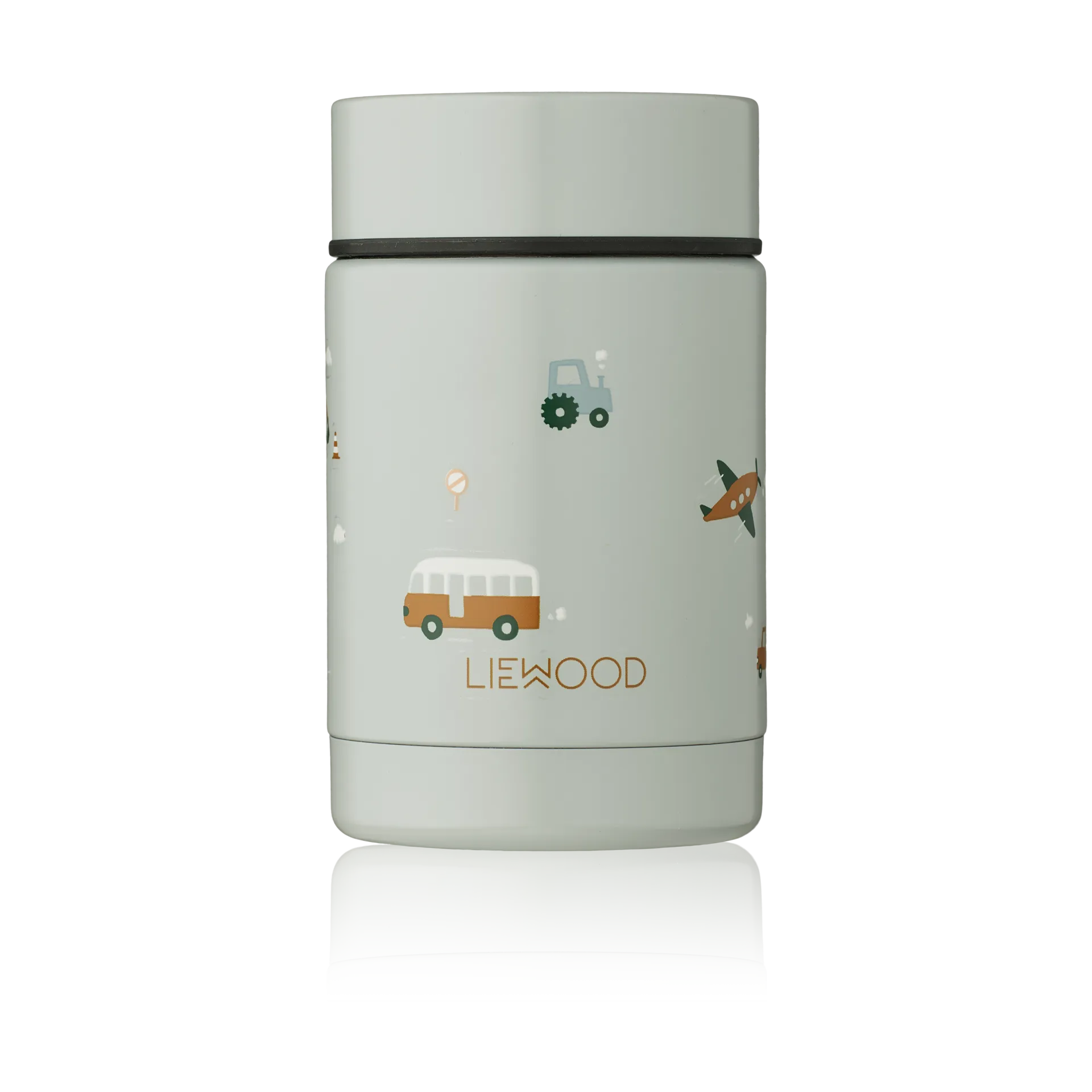 Nadja termobeholder 0,25 L, Vehicles-dove blue mix Liewood