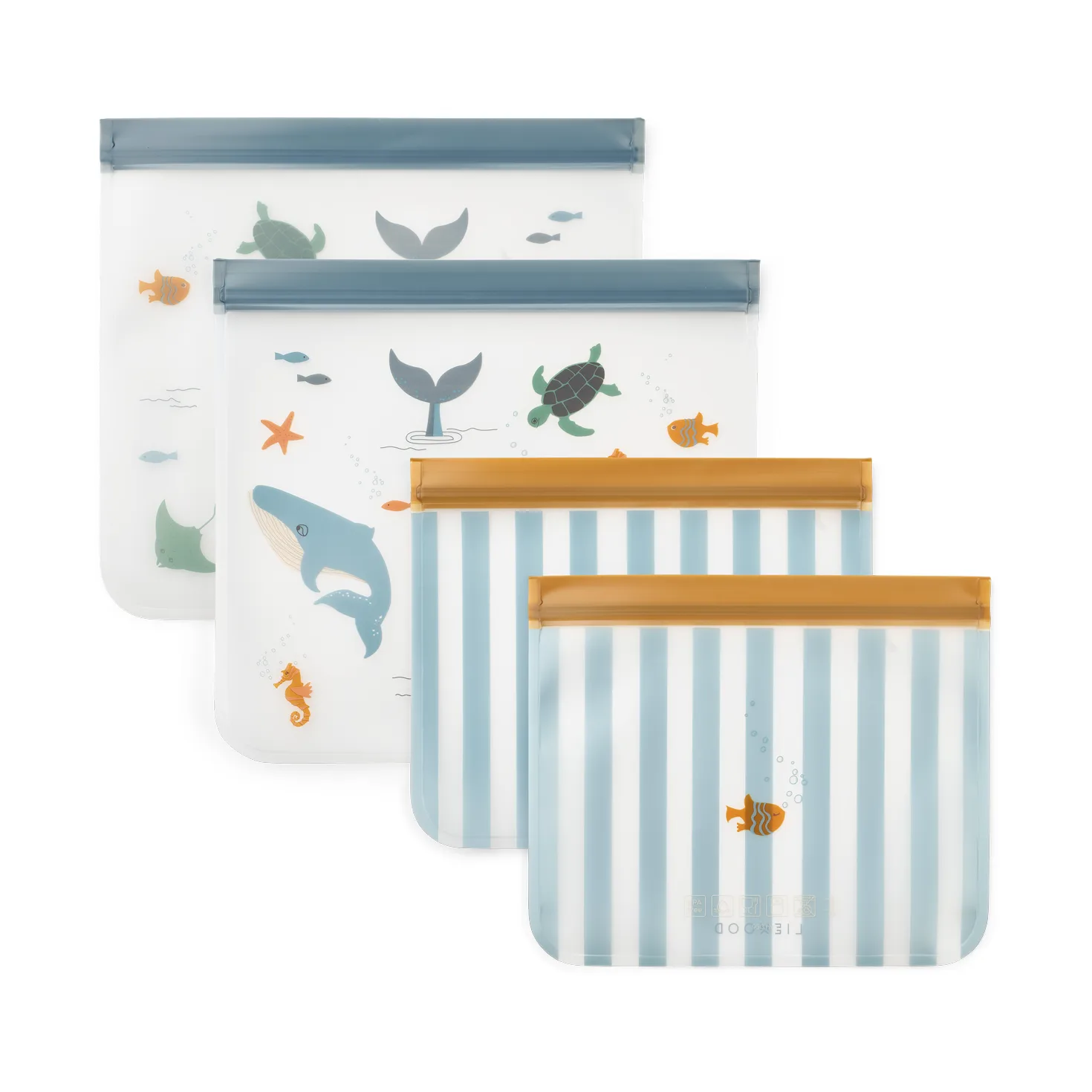 Rebus genbrugspose 4 dele, Sea creature-sandy Liewood