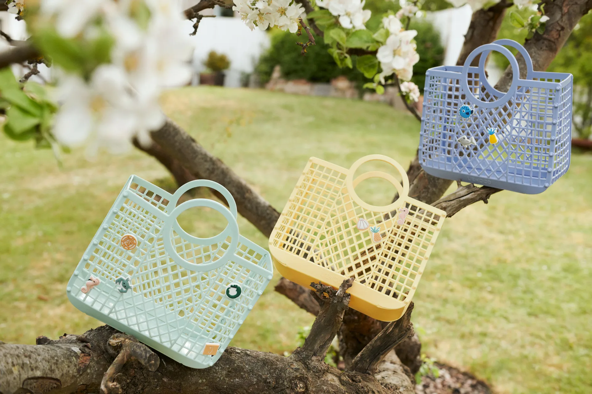 Samantha kurv med vedhæng, Light Peppermint Liewood