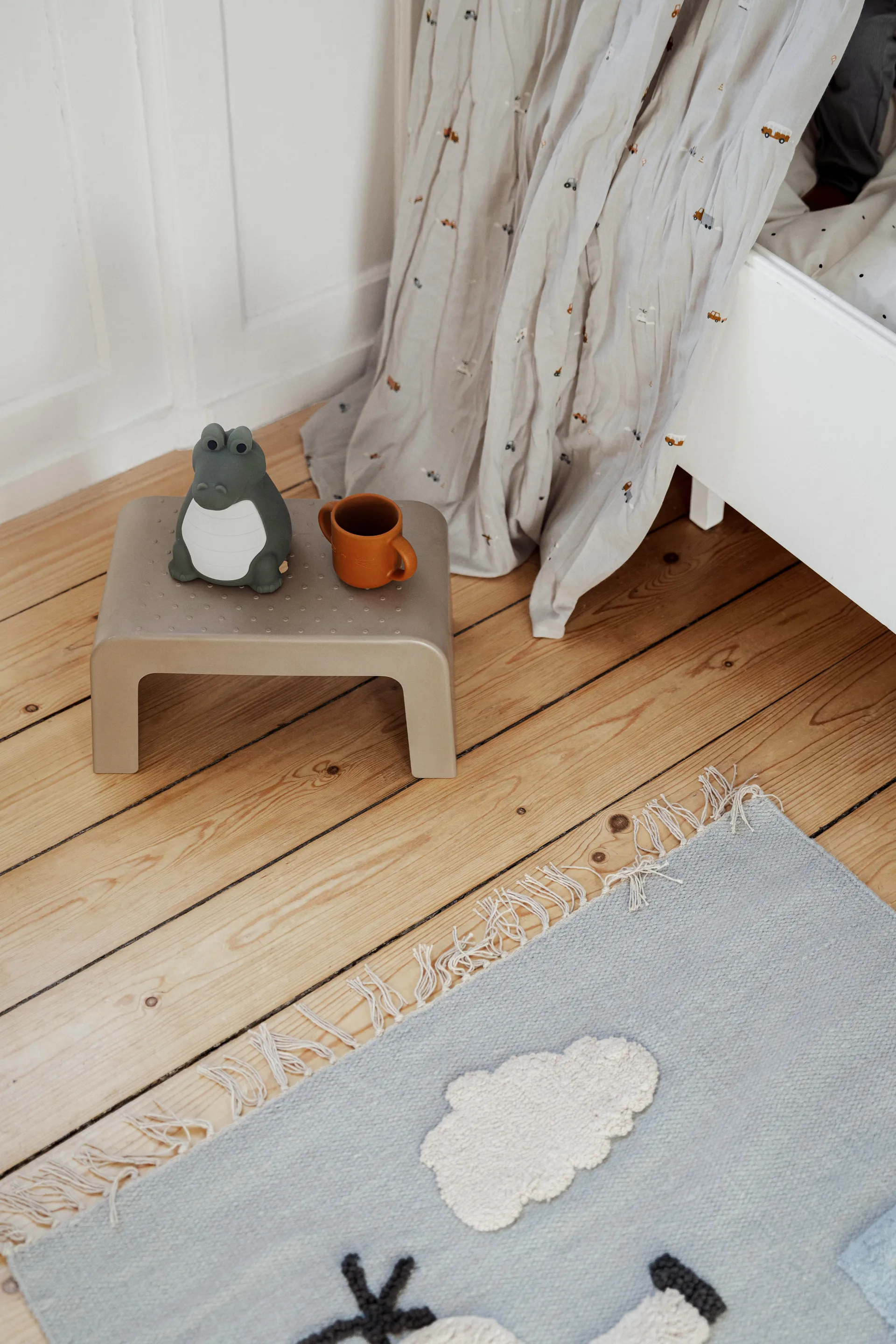 Ulla skammel, Dove blue Liewood