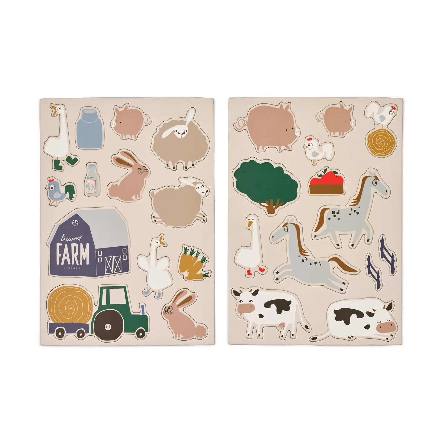 Liewood Vento Farmlife magneter Farmlife-Sandy