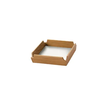 Airy Nupo bakke - Pure white-teak, mini - LIND DNA