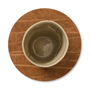 Buffalo vendbar glasbrik, cirkel 1 stk. - sort-natur - LIND DNA