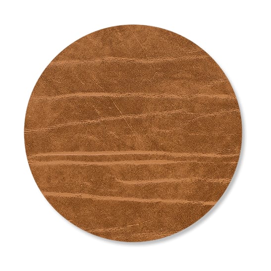 Buffalo vendbar glasbrik, cirkel 1 stk., sort-natur LIND DNA